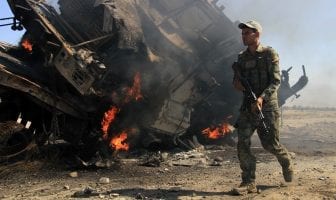 Friendly fire strike in Afghanistan – June 2014