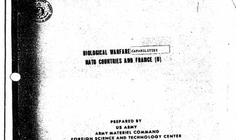 Medical Intelligence International Biological / Chemical Weapons Assessments