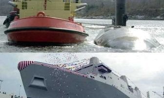 Collision between USS Hartford and the USS New Orleans, March 20, 2009