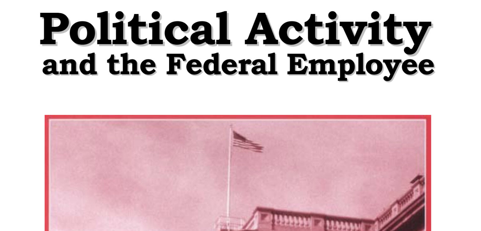 Political Activity and the Federal Employee — December 2005