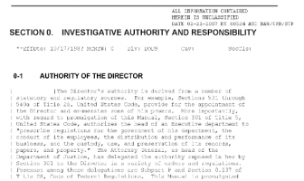 Manual of Administrative Operations and Procedures