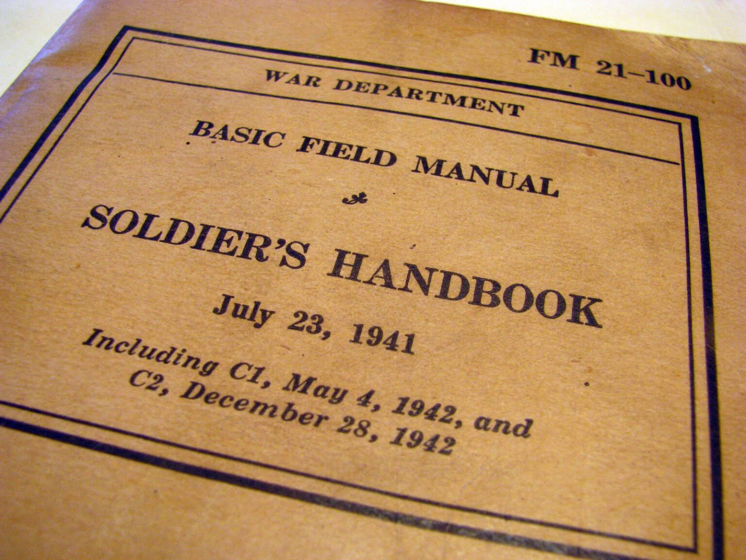Army Field Manuals