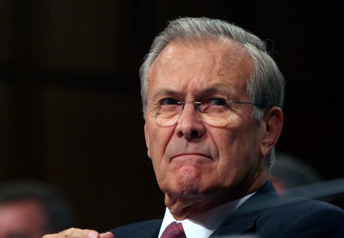 Documents Released to Former Secretary Donald Rumsfeld for his book