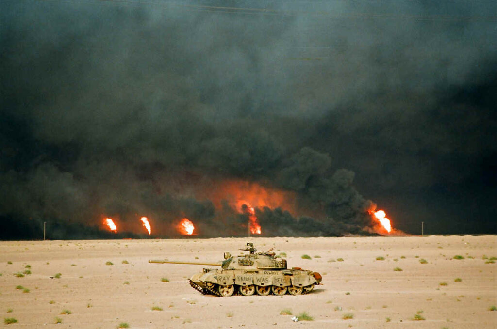 tank battle kuwait gulf war easting
