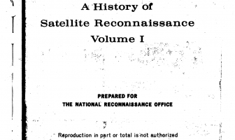 History of Satellite Reconnaissance