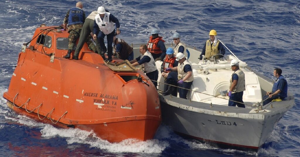 Somali Pirate Hijack & Rescue Operation, April of 2009