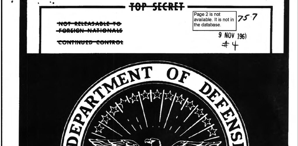 Defense Intelligence Summary Archive