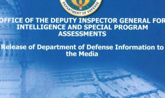 Congressionally Requested Action on Released Department of Defense Information to the Media, June 14, 2013