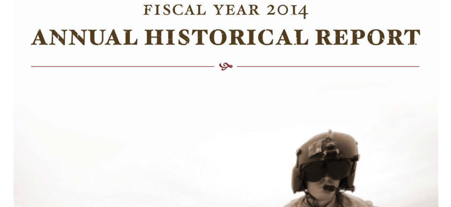 Annual Historical Report, 2014, US Army Medical Research and Materiel Command