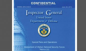 Quarterly Assessment of Afghan National Security Forces Metrics, Ministry of Interior Police Forces, October 2012 – March 2013