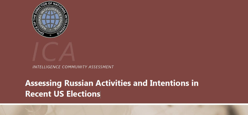 Assessing Russian Activities and Intentions in Recent US Elections, 6 January 2017
