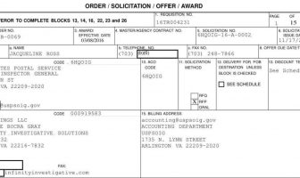 USPS/OIG Internet Reconnaissance Training Contract, 2016