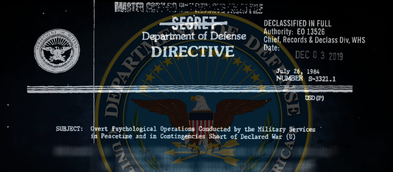 DOD Directive S3321.1 Overt Psychological Operations Conducted by