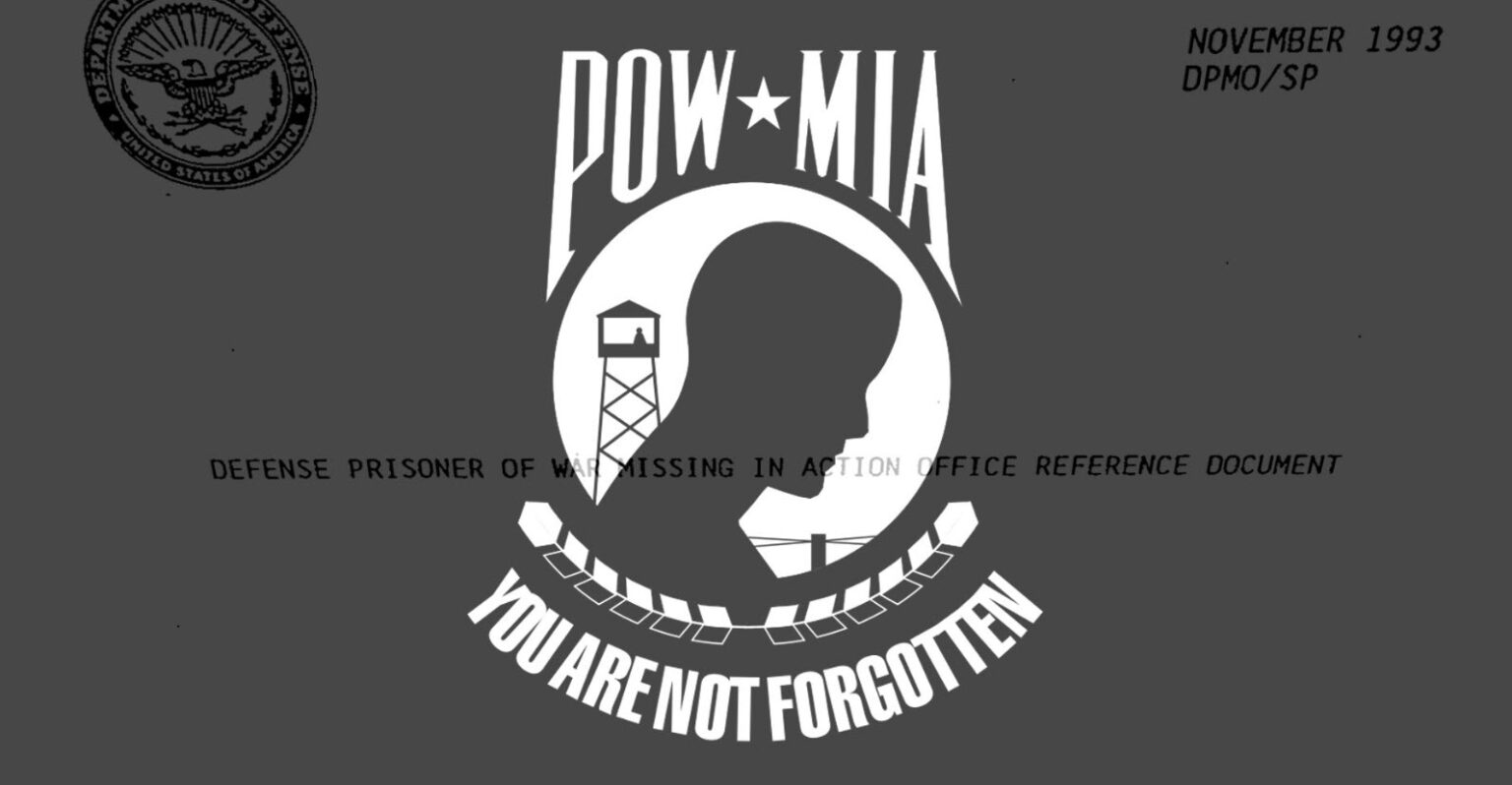 Defense Prisoner of War Missing in Action Office Reference Document, November 1993