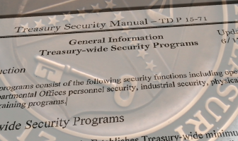 Treasury Security Manual (TD P15-71), June 2011