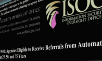 ISOO Notice 2019-01: Agencies Eligible to Receive Referrals from Automatic Declassification at 25, 50, and 75 Years