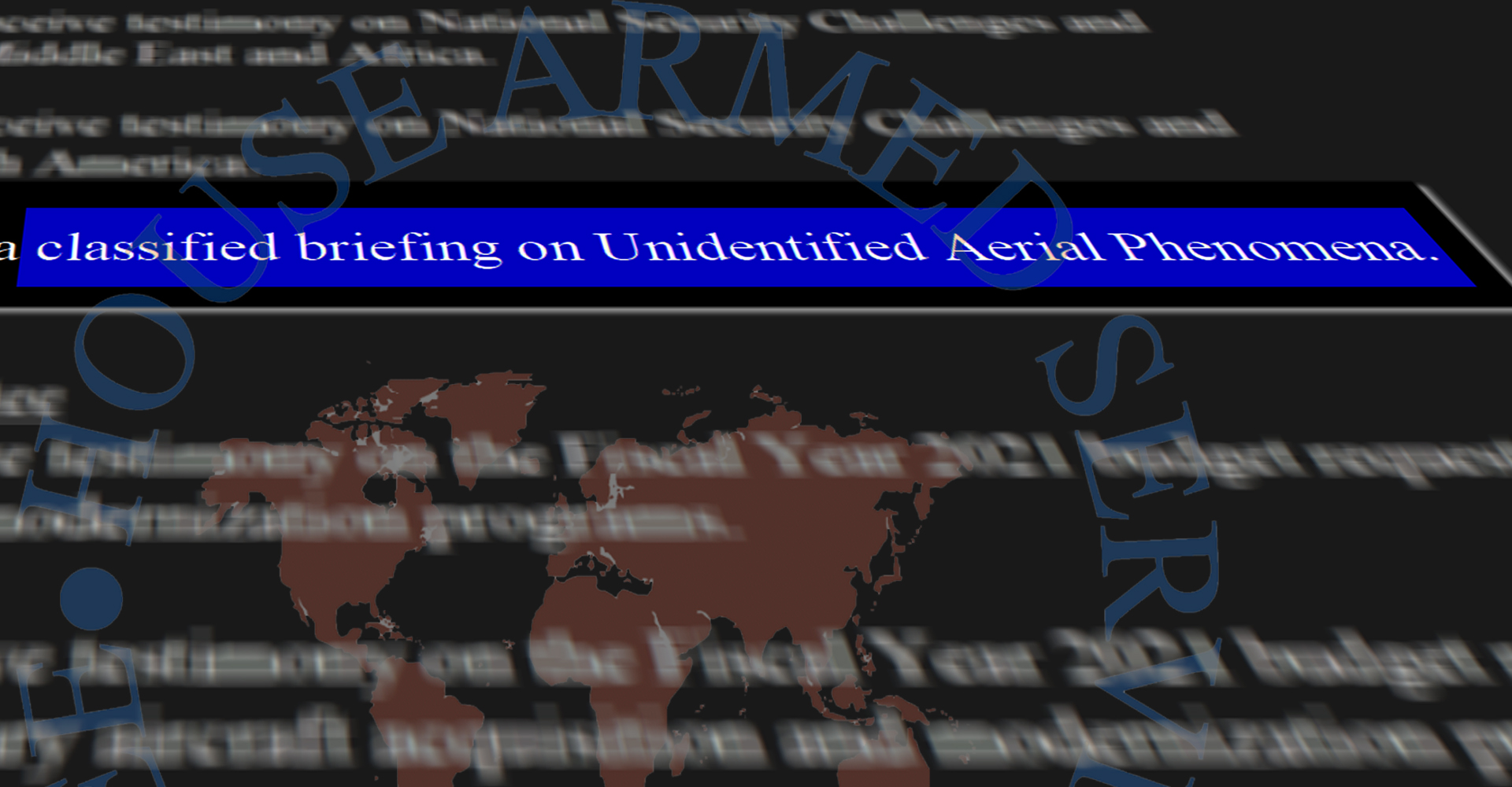 March 11th, 2020, House Armed Services Committee Received Briefing on Unidentified  Aerial Phenomena (UAPs) - The Black Vault