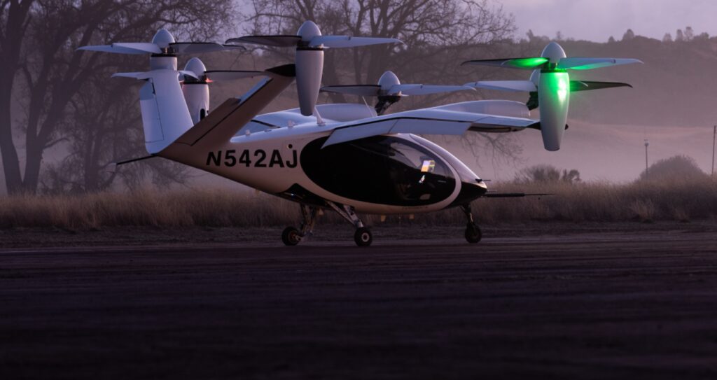 NASA Begins Air Taxi Flight Testing with Joby