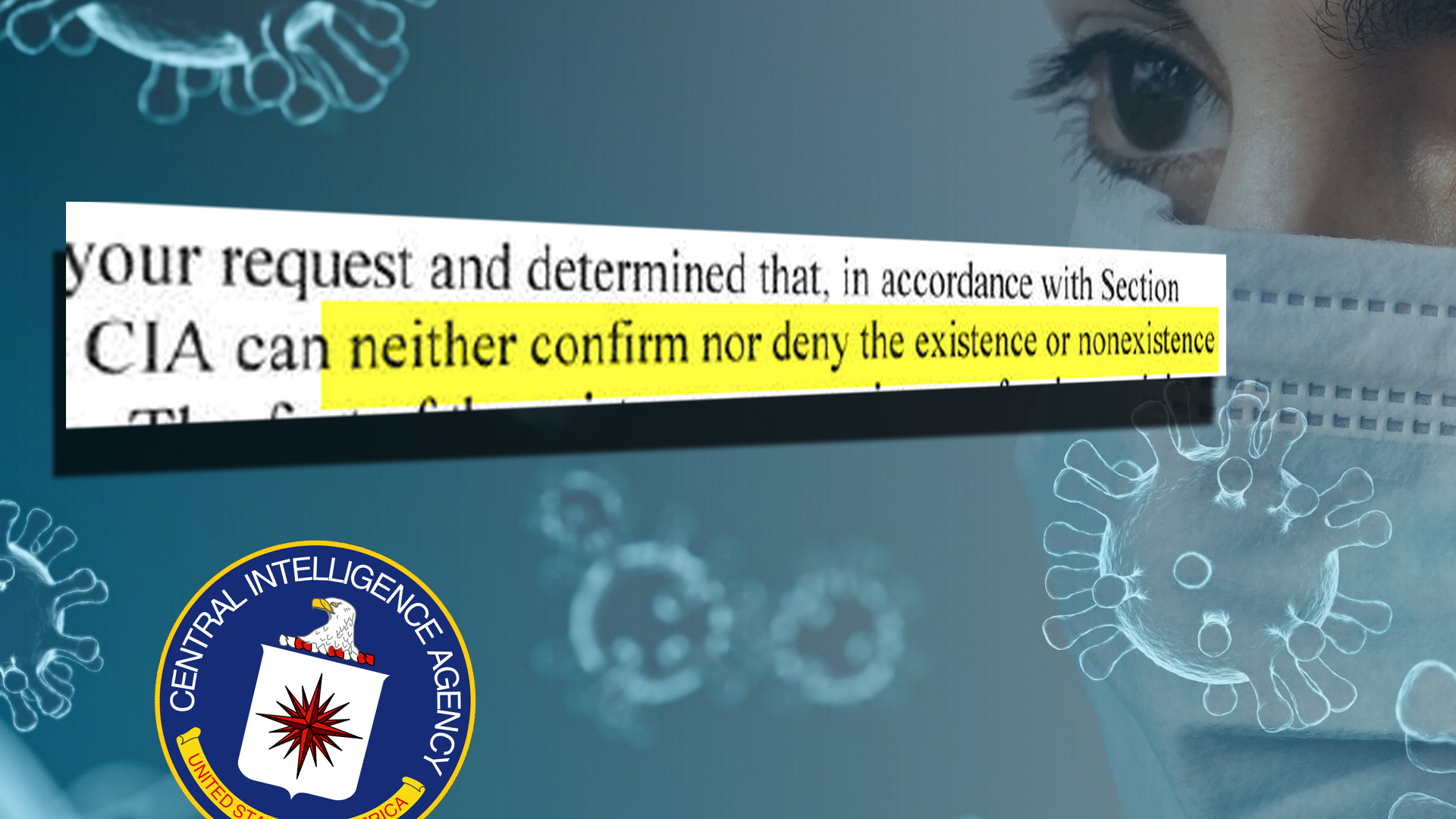CIA Will Not Confirm or Deny If E-Mails on COVID or the Pandemic Exist Within Trump’s CIA Director’s E-mail Box