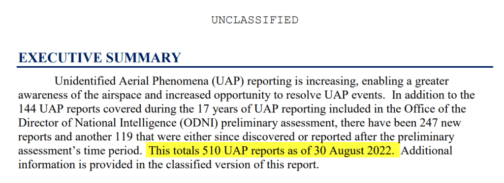 Newly Released Document Reveals Index of UFO Cases at the Pentagon’s AARO – John Greenewald