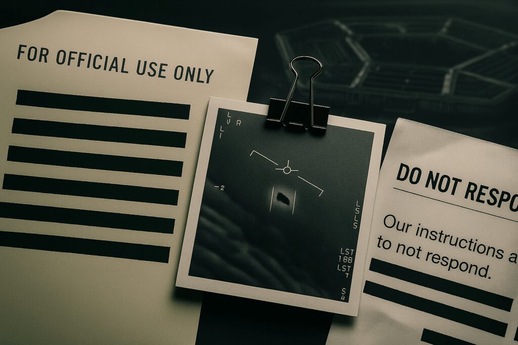 Do Not Respond: Pentagon Staff Instructed to Ignore The Black Vault’s UAP Inquiry