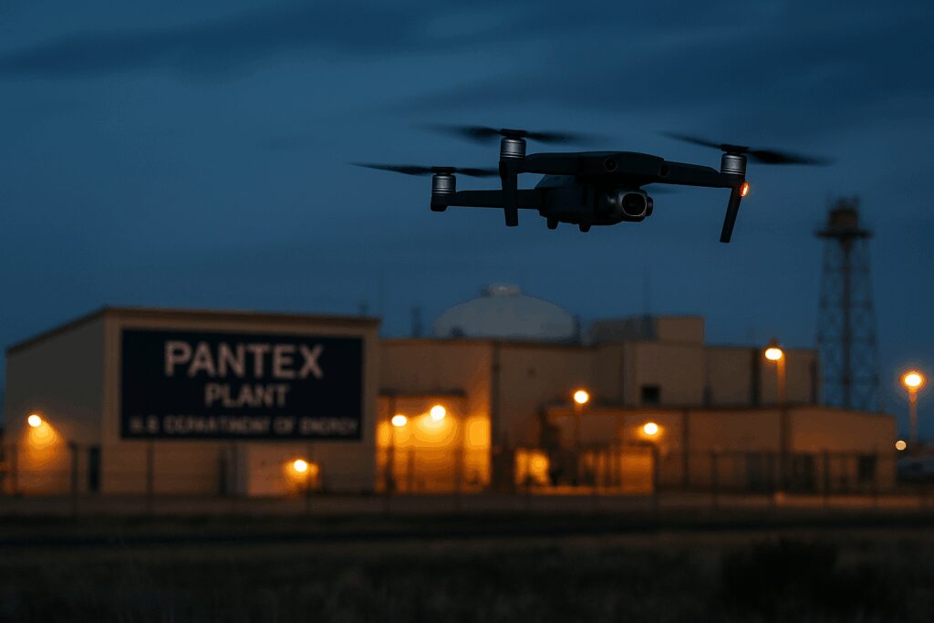 U.S. Government Confirms Multiple Drone Incursions Over Pantex Nuclear Facility; Newly Released Documents Reveal Previously Unreported Security Events
