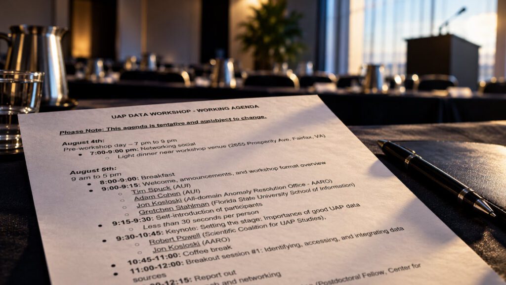 Behind AARO’s Private UAP Workshop: New Records Detail Participants, Foreign Outreach and Future Plans
